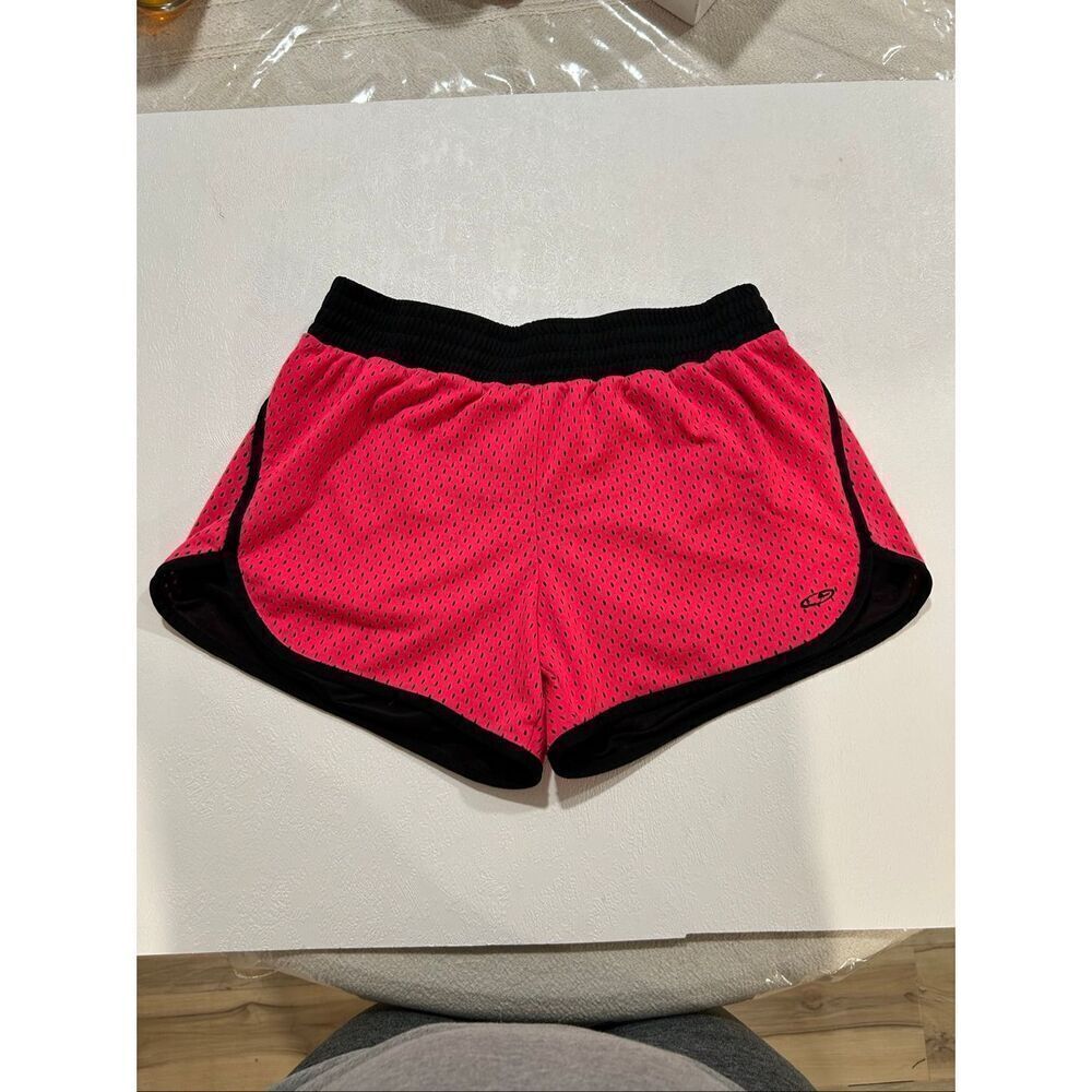 Champion DuoDry Women’s Athletic Shorts Medium Pink Black Running Workout